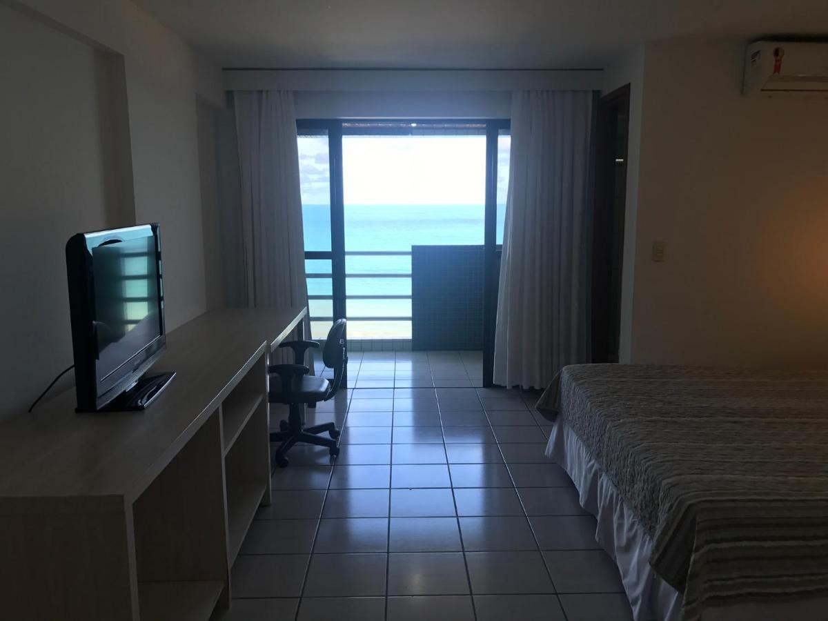Ap Vista Mar Ponta Negra C/ Camareira E Troc Roupa De Cama Leilighet Natal Eksteriør bilde